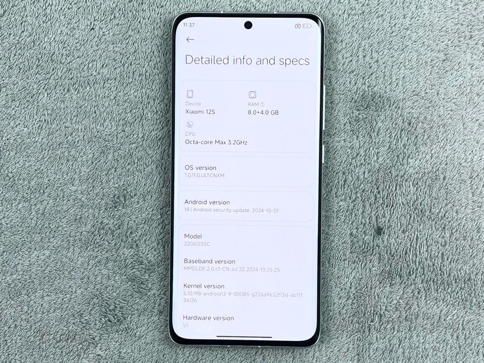 Xiaomi 12s 8/256G -06961-duoc-ban-tai-Điện Thoại Xanh