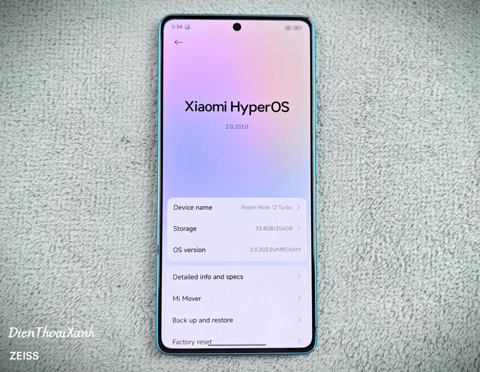 Redmi Note 12 Turbo 12/256G - 58329-duoc-ban-tai-Điện Thoại Xanh