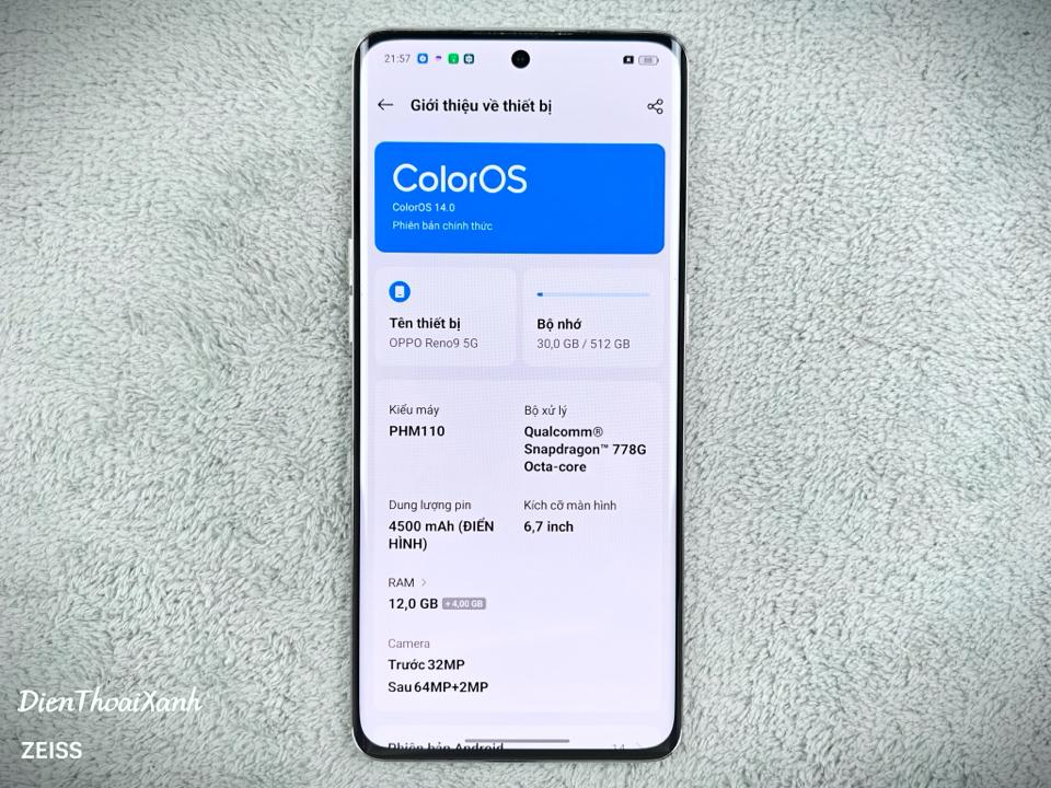 OPPO Reno 9 12/512G - 52516-duoc-ban-tai-Điện Thoại Xanh