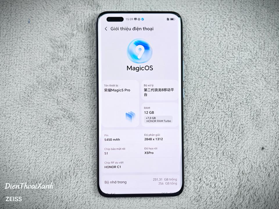 Honor Magic 5 Pro 12/256G - 87904-duoc-ban-tai-Điện Thoại Xanh