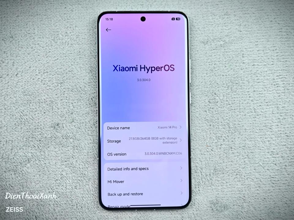 Xiaomi 14 Pro 12/256G - 89787-duoc-ban-tai-Điện Thoại Xanh