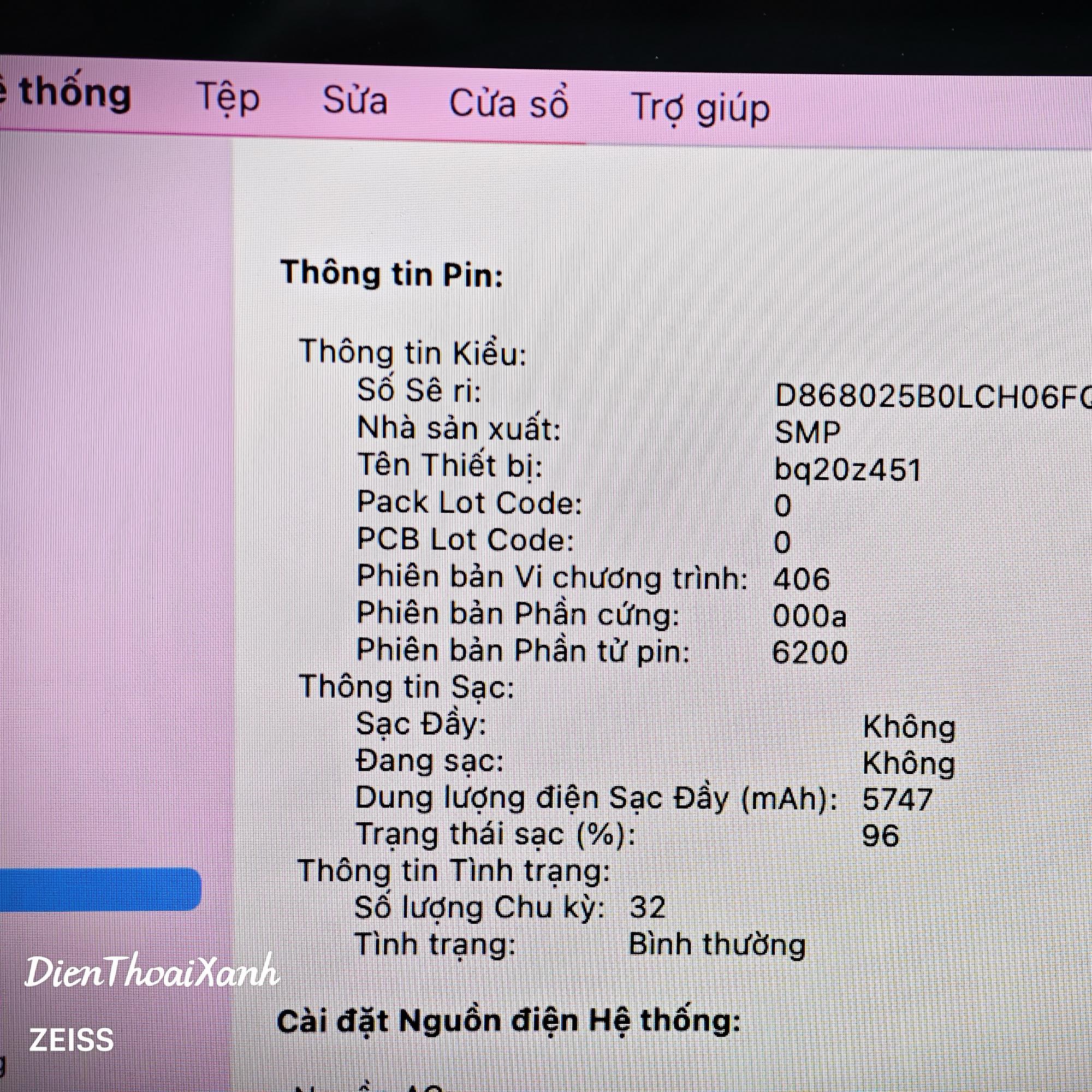 Macbook Pro 13 2017 8/128G - 3HV22-duoc-ban-tai-Điện Thoại Xanh