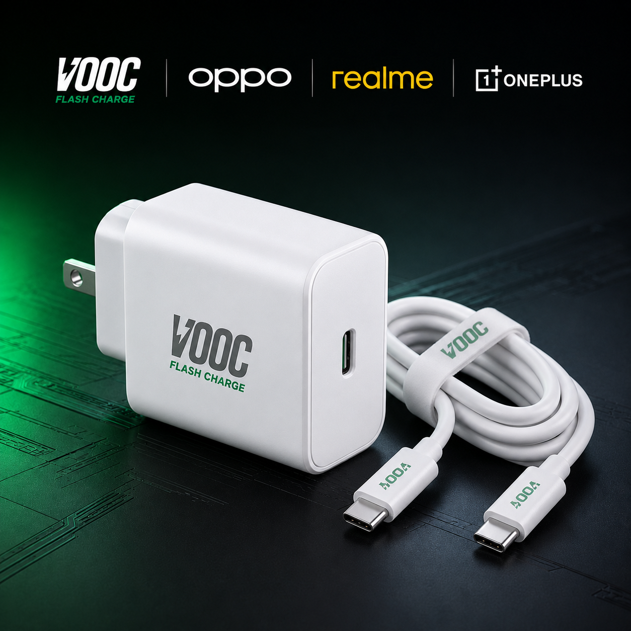 Sạc VOOC OPPO/Realme/OnePlus-duoc-ban-tai-Điện Thoại Xanh
