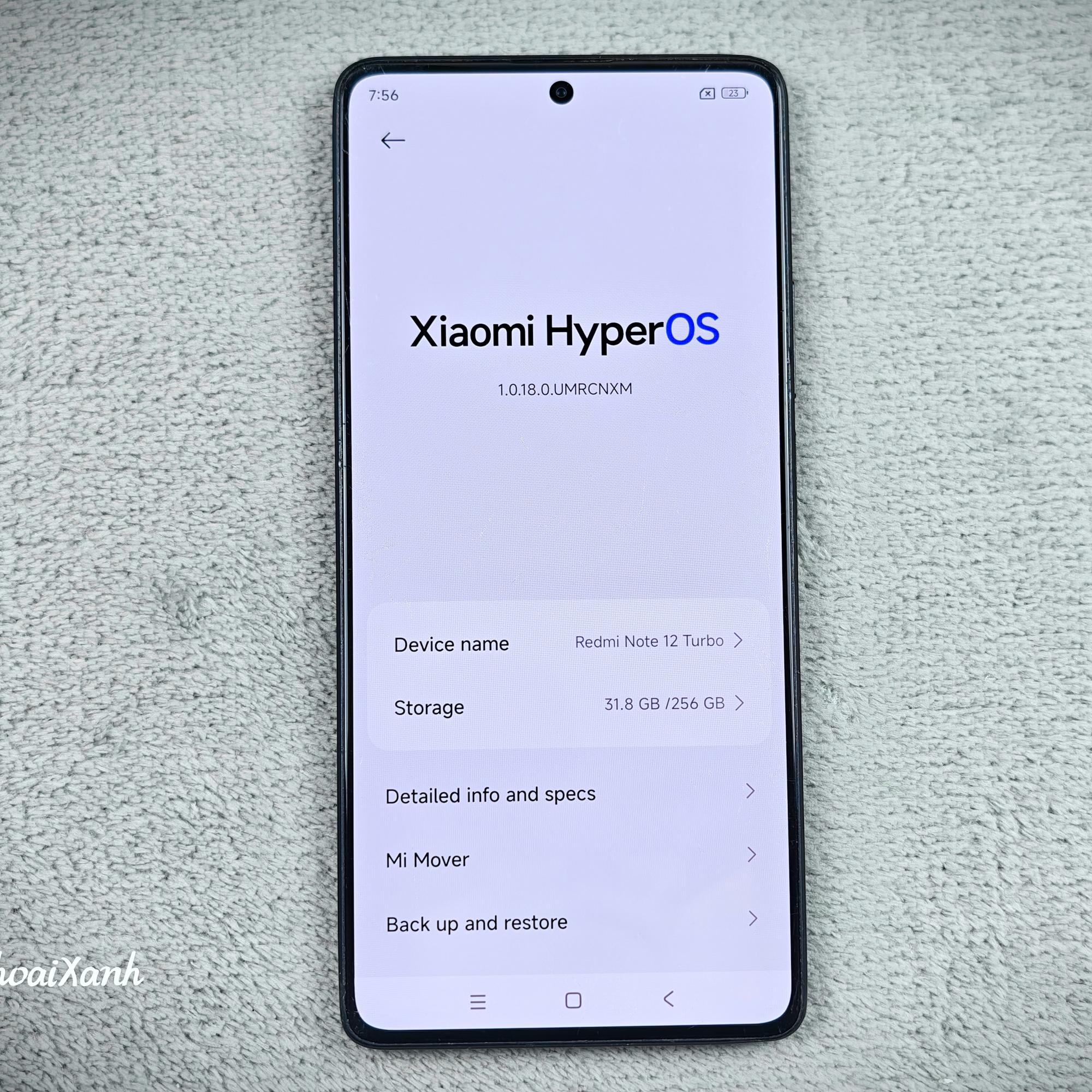 Redmi Note 12 Turbo 12/256G - 84608-duoc-ban-tai-Điện Thoại Xanh