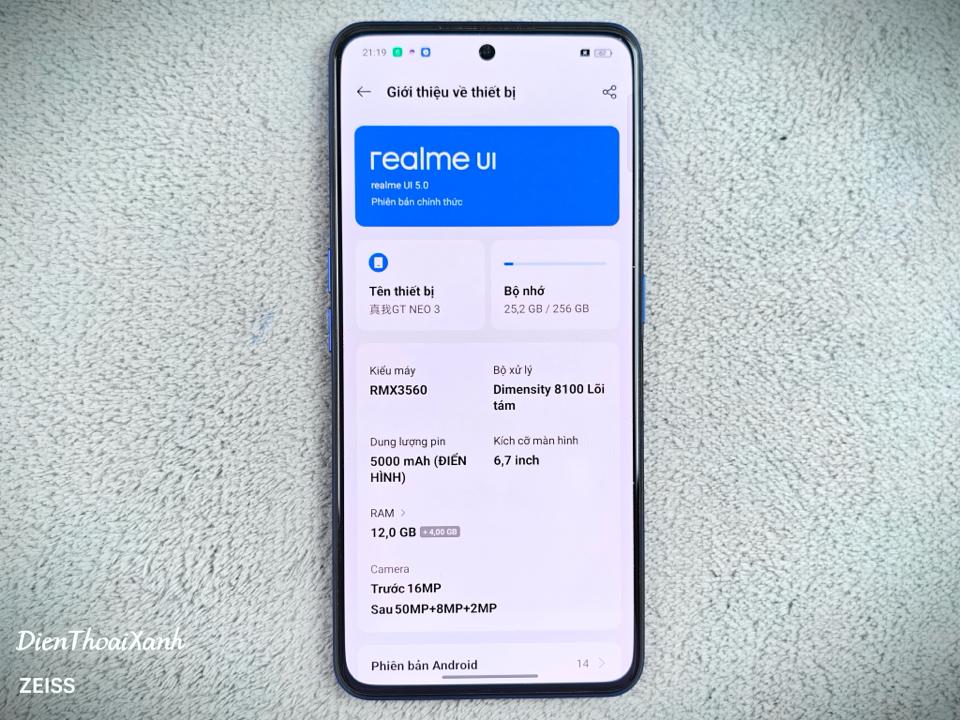 Realme GT Neo 3 12/256G - 97316-duoc-ban-tai-Điện Thoại Xanh