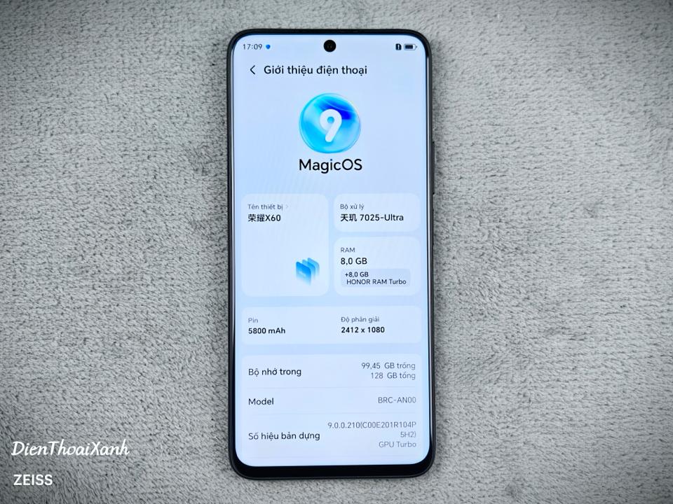 Honor X60 8/128G - 61127-duoc-ban-tai-Điện Thoại Xanh