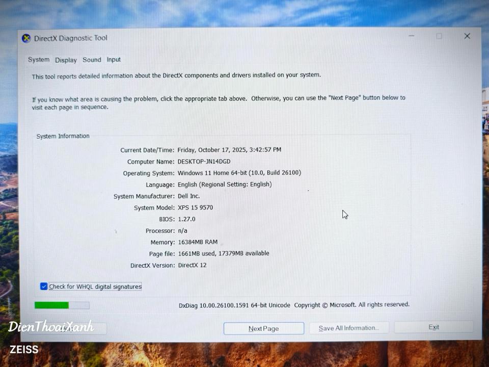 Dell XPS 15 9570 16/512G - CM2X2-duoc-ban-tai-Điện Thoại Xanh