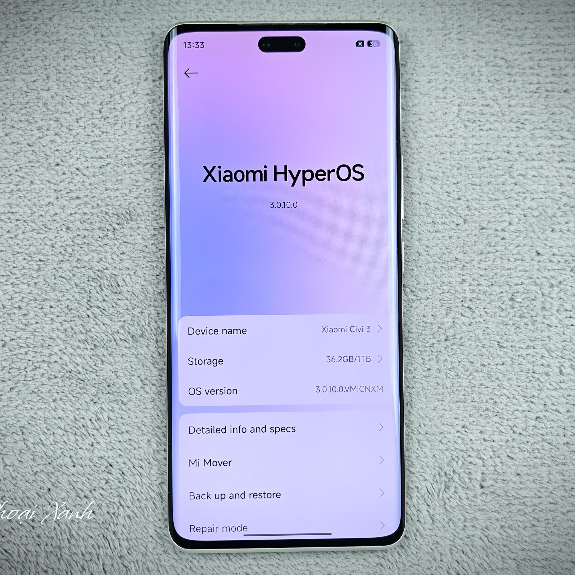 Xiaomi Civi 3 16/1T - 61468-duoc-ban-tai-Điện Thoại Xanh