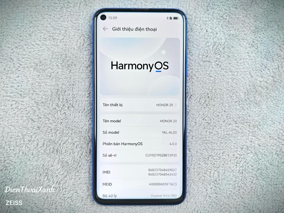 Honor 20 8/128G - 59027-duoc-ban-tai-Điện Thoại Xanh