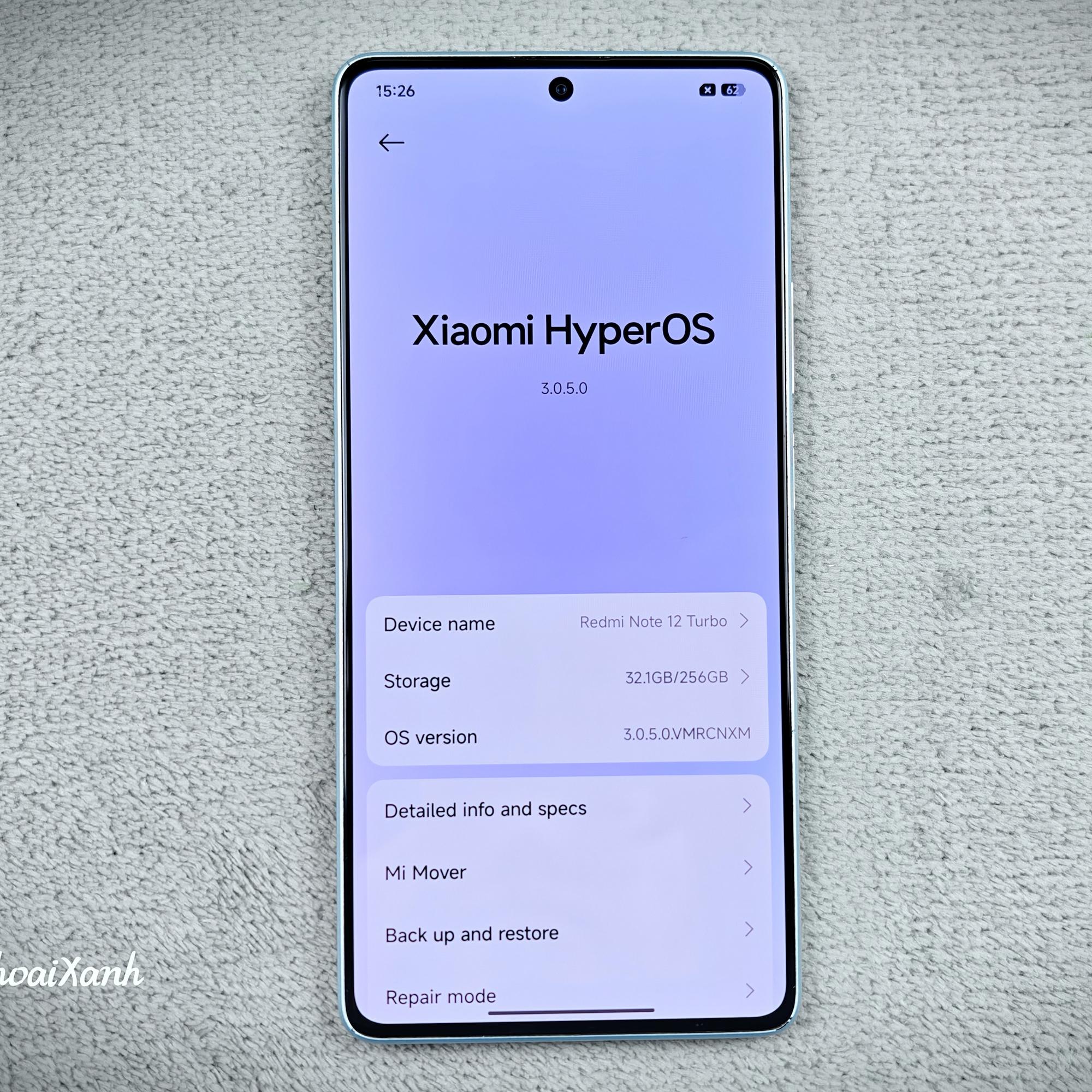 Redmi ntoe 12 Turbo 12/256G - 93505-duoc-ban-tai-Điện Thoại Xanh