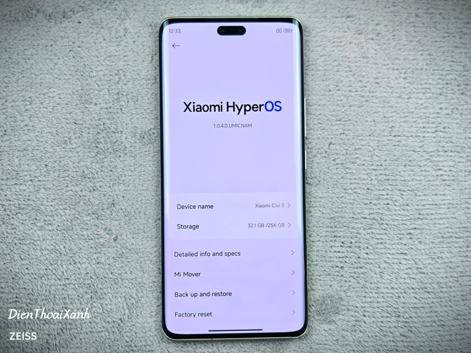 Xiaomi Civi 3 12/256G - 11208-duoc-ban-tai-Điện Thoại Xanh