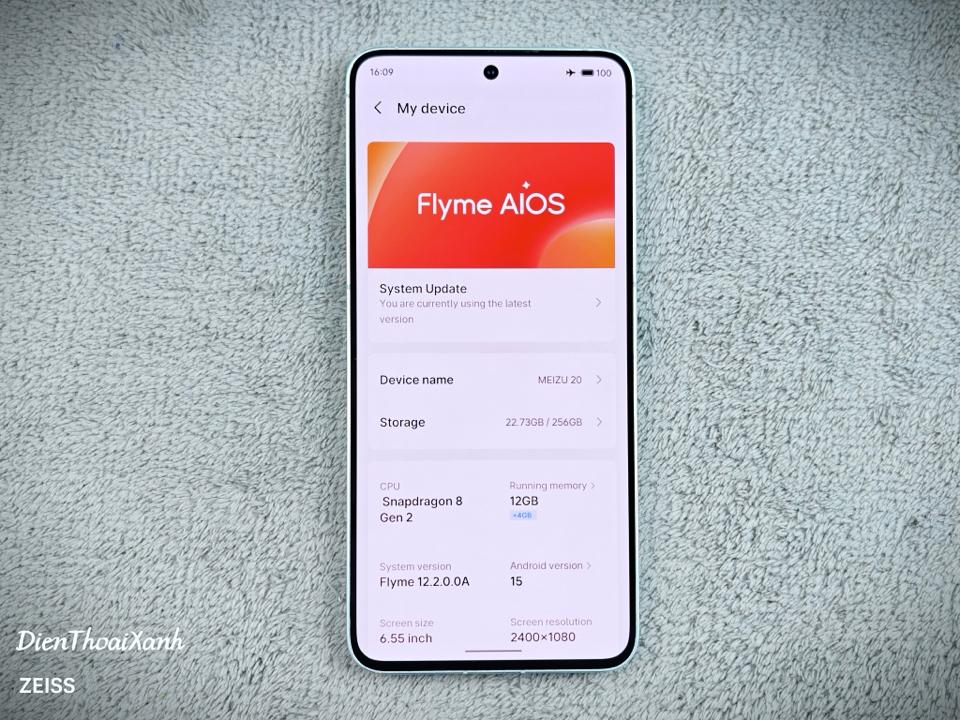 Meizu 20 12/256G - 70934-duoc-ban-tai-Điện Thoại Xanh