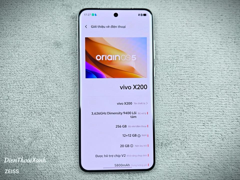 Vivo X200 12/256G - 85456-duoc-ban-tai-Điện Thoại Xanh