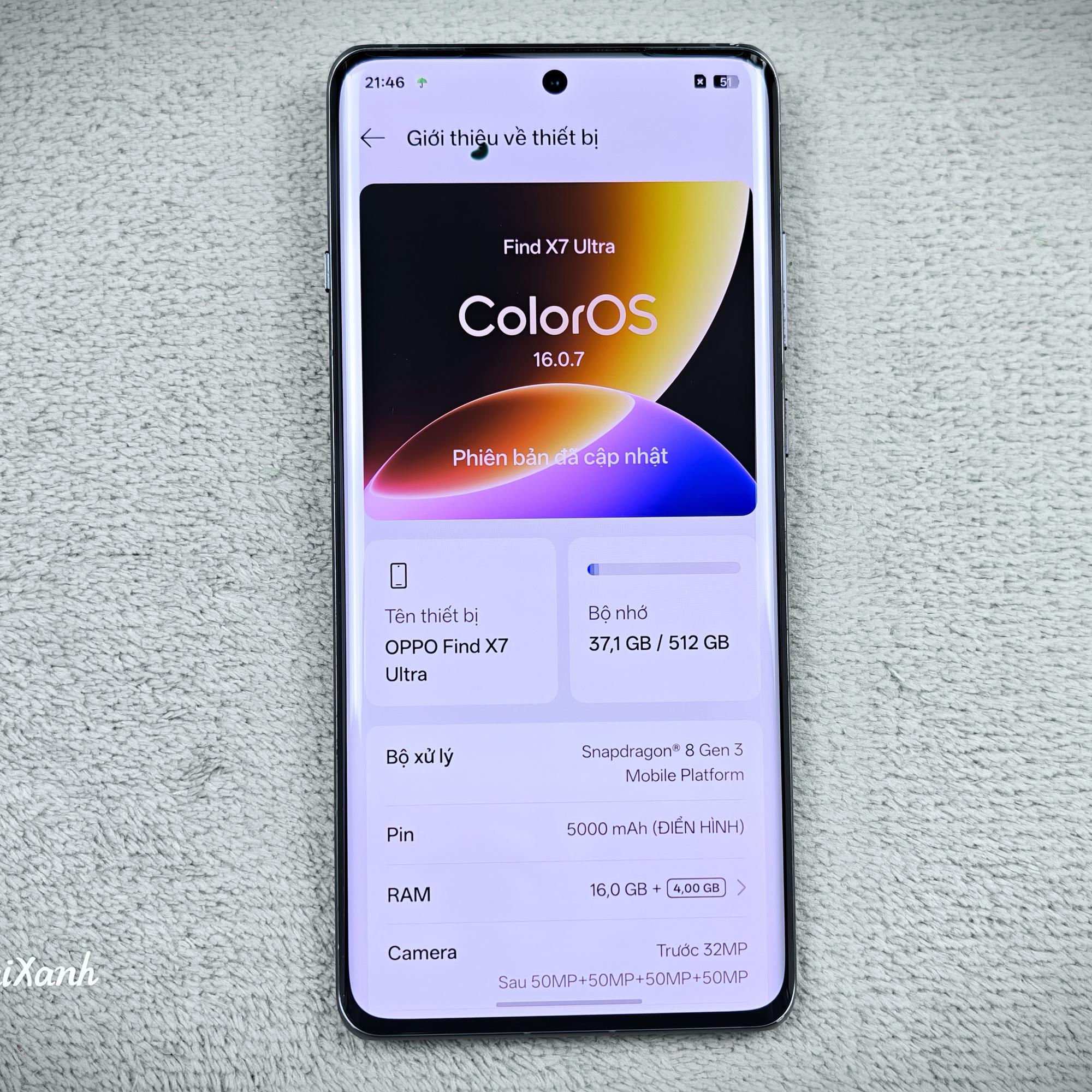 OPPO Find X7 Ultra 16/512G - 78111-duoc-ban-tai-Điện Thoại Xanh