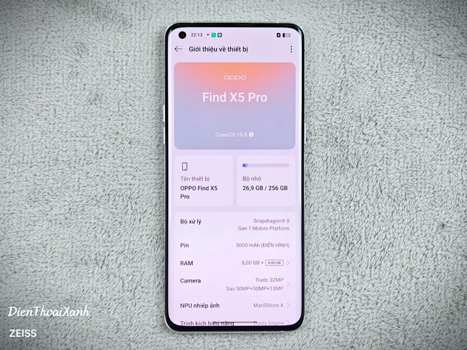 OPPO Find X5 Pro 8/256G - 65419-duoc-ban-tai-Điện Thoại Xanh