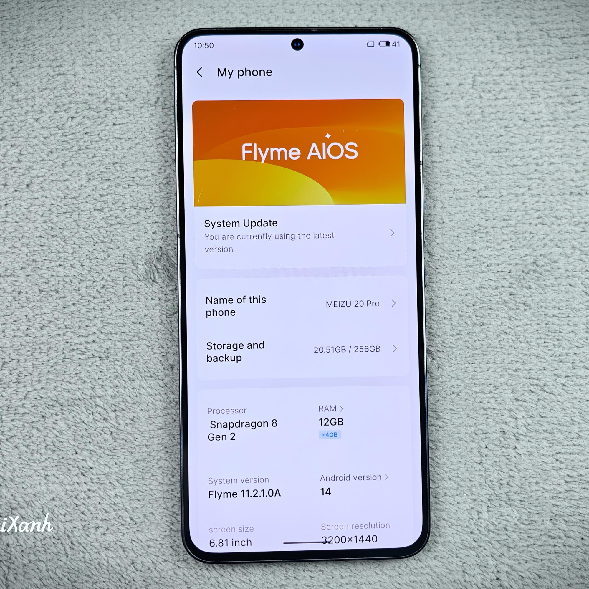 Meizu 20 Pro 12/256G - 55416-duoc-ban-tai-Điện Thoại Xanh