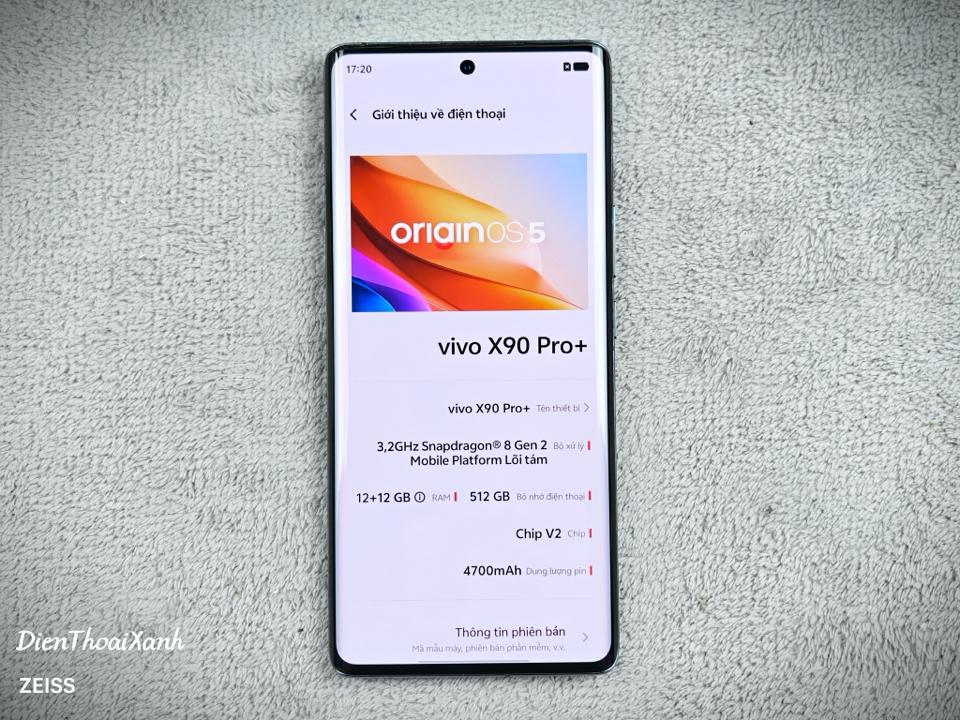 Vivo X90 Pro+ 12/512G - 10455-duoc-ban-tai-Điện Thoại Xanh