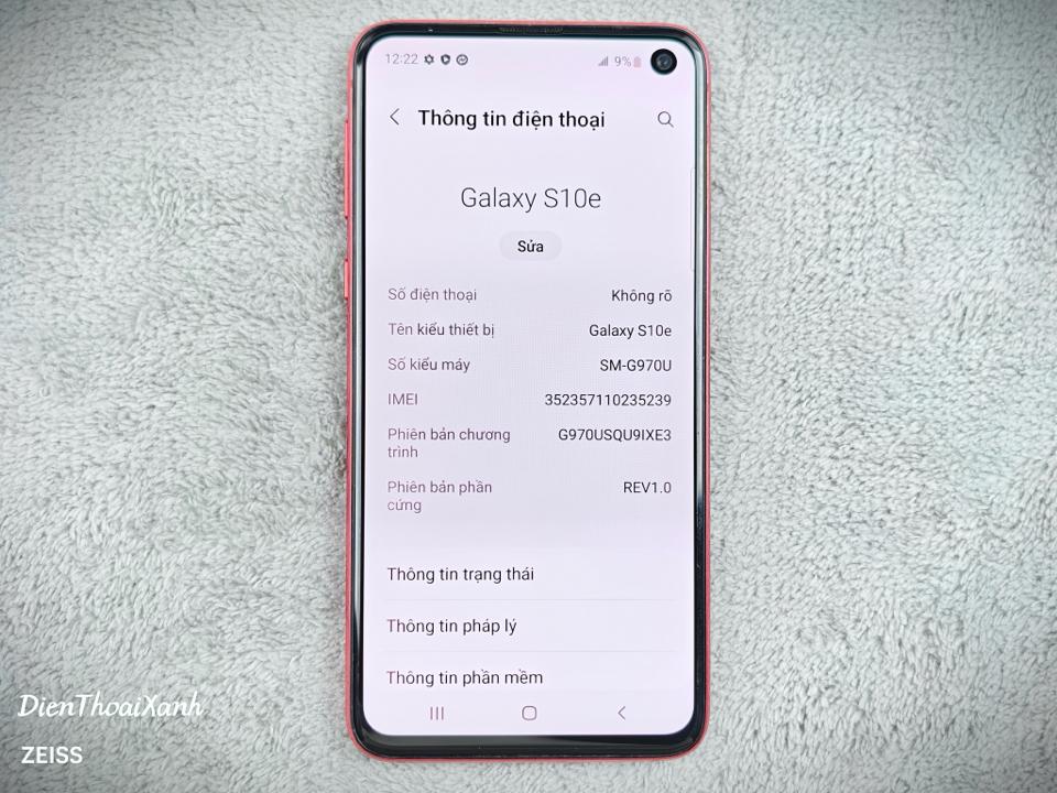 Samsung Galaxy S10e 6/128G - 35239-duoc-ban-tai-Điện Thoại Xanh