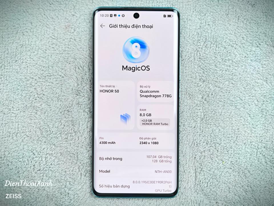 Honor 50 8/128G - 50913-duoc-ban-tai-Điện Thoại Xanh