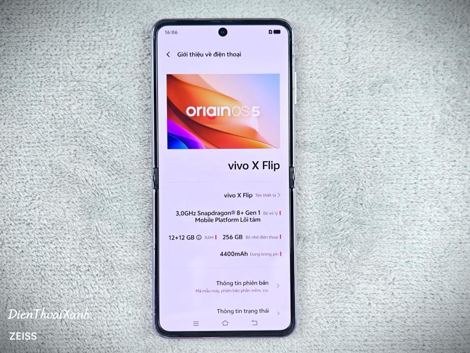 Vivo X Flip 12/256G - 70030-duoc-ban-tai-Điện Thoại Xanh
