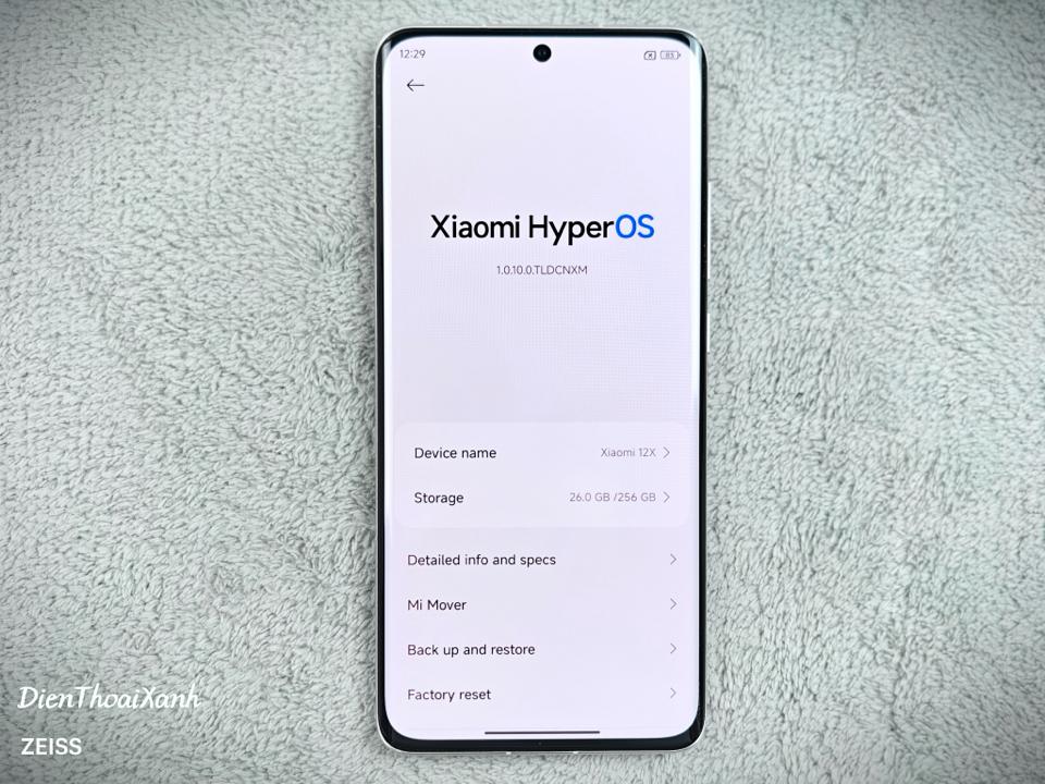 Xiaomi 12x 12/256G - 57633-duoc-ban-tai-Điện Thoại Xanh