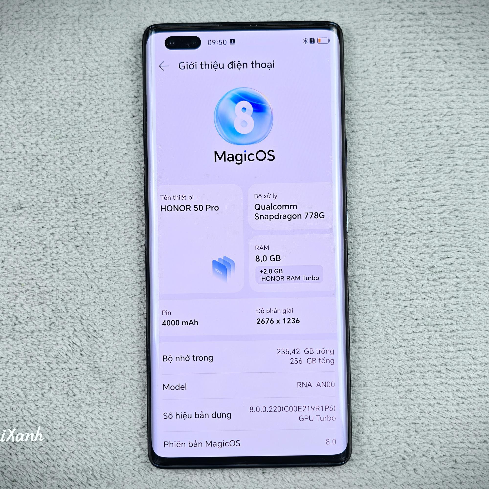 Honor 50 Pro 8/256G - 89028-duoc-ban-tai-Điện Thoại Xanh