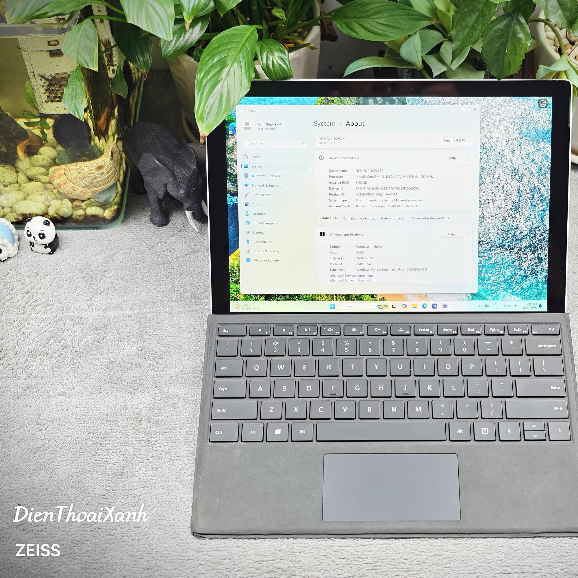 Surface Pro 6 8/128G - 83453-duoc-ban-tai-Điện Thoại Xanh