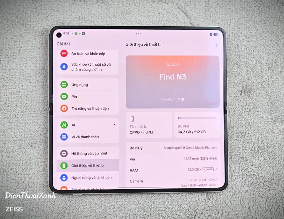 OPPO Find N3 12/512G - 61693-duoc-ban-tai-Điện Thoại Xanh