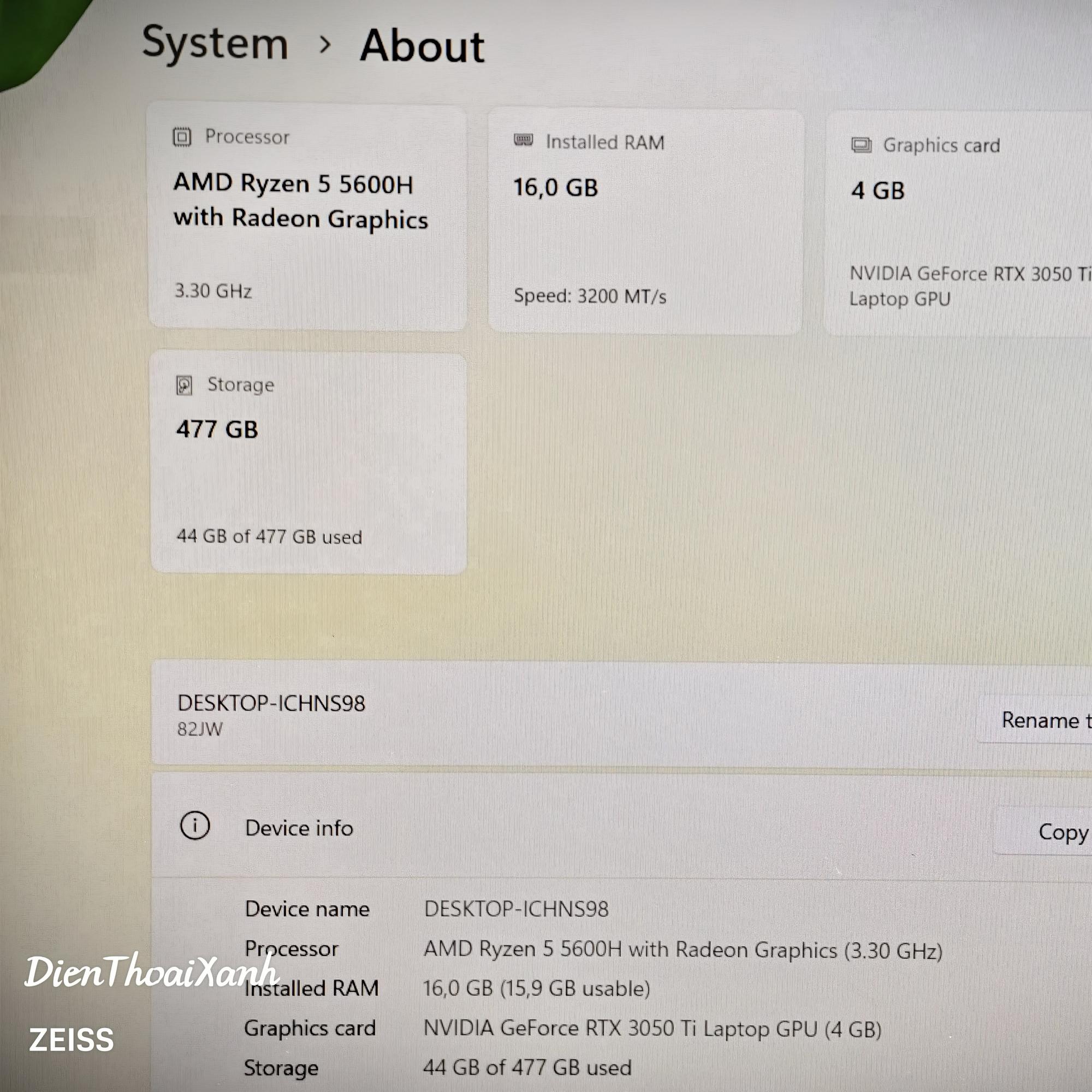 Lenovo Legion R7000P 2021 16/512G - FFL46-duoc-ban-tai-Điện Thoại Xanh