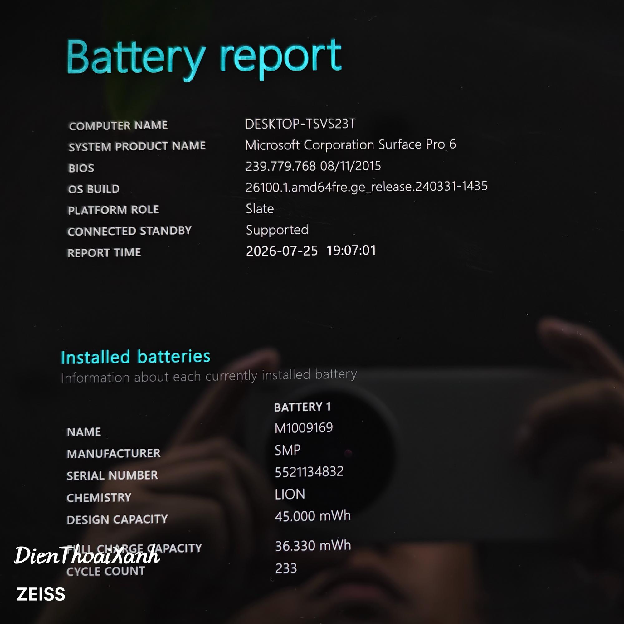 Surface Pro 6 8/128G - 83453-duoc-ban-tai-Điện Thoại Xanh