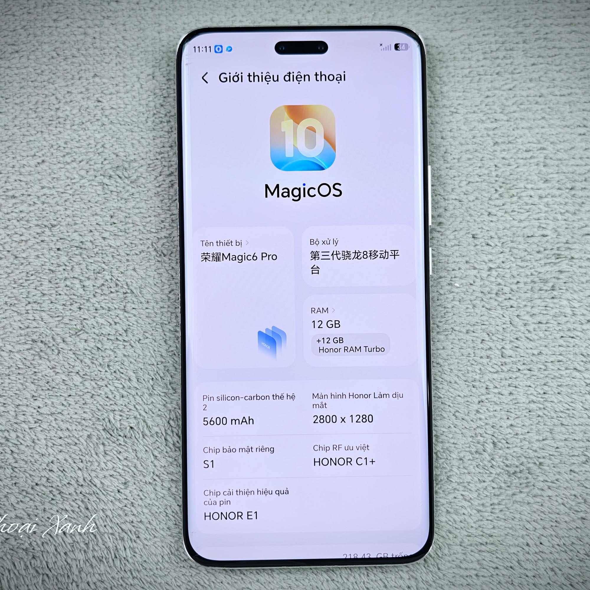 Honor Magic 6 Pro 12/256G - 71063-duoc-ban-tai-Điện Thoại Xanh