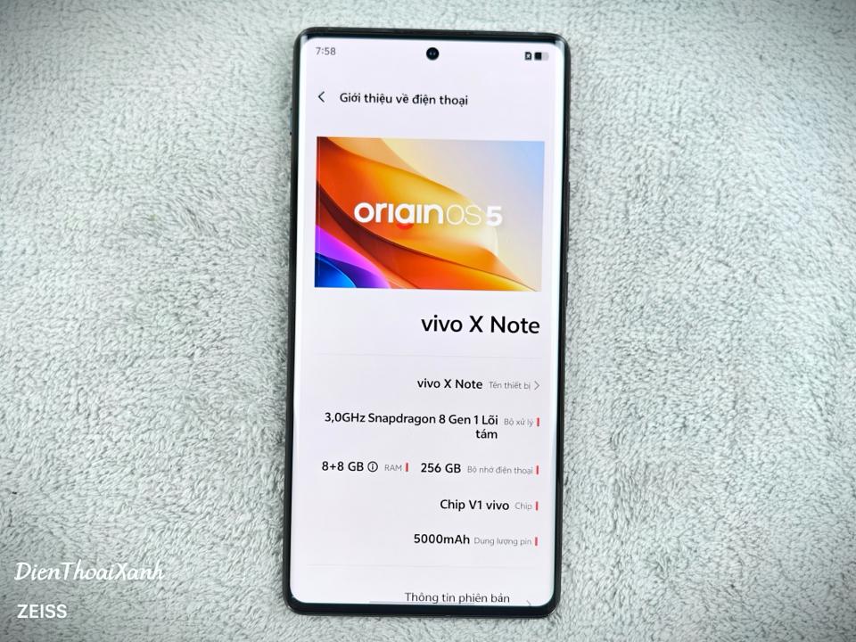 Vivo X Note 8/256G - 68877-duoc-ban-tai-Điện Thoại Xanh