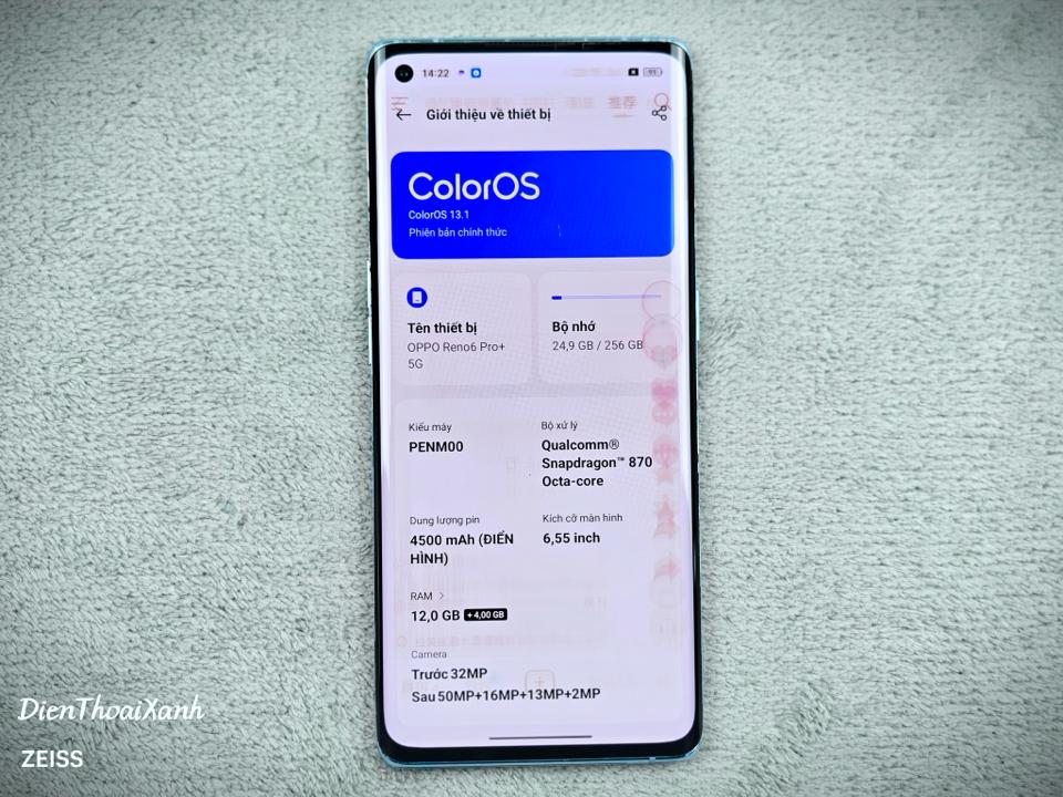OPPO Reno 6 Pro+ 12/256G - 73951-duoc-ban-tai-Điện Thoại Xanh