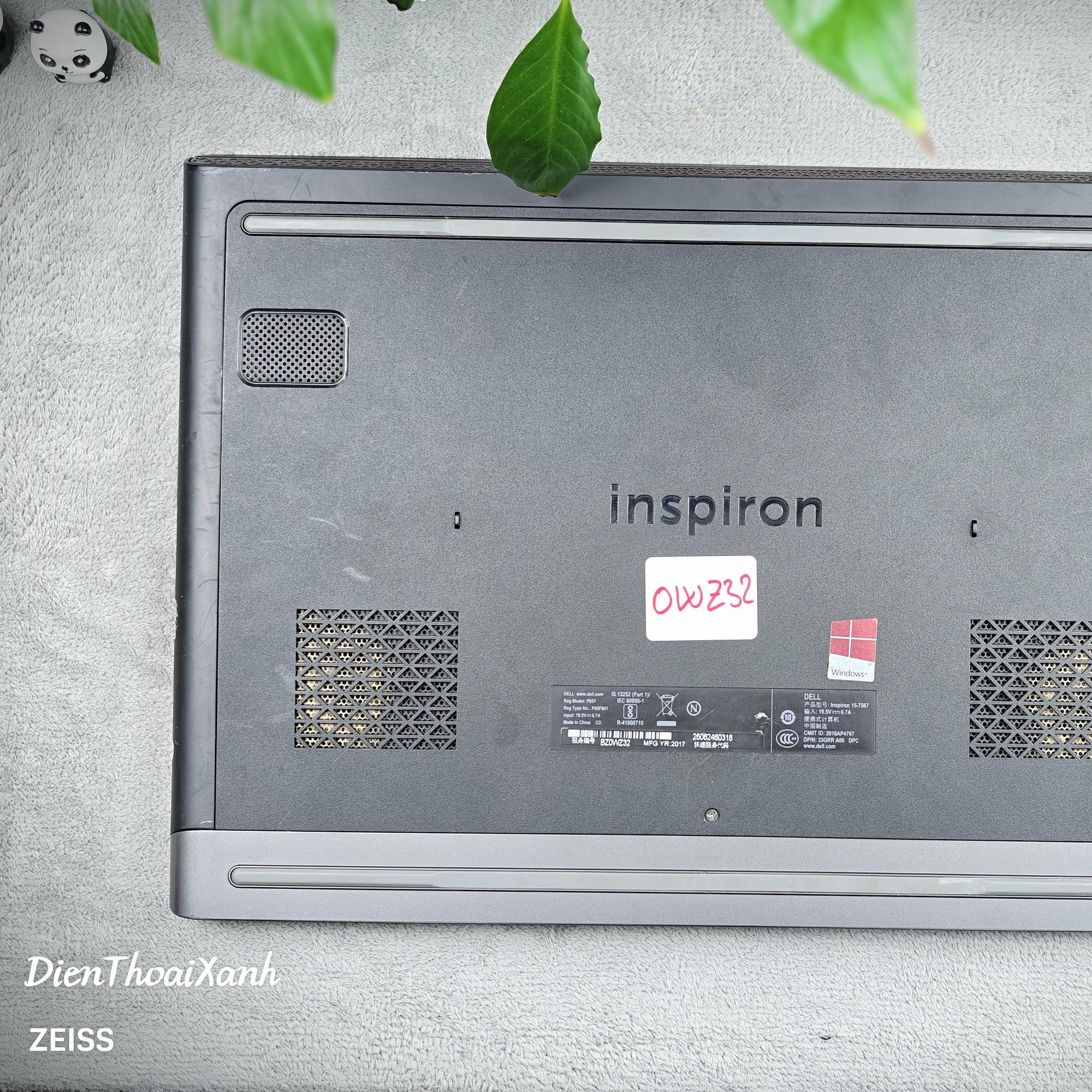 Dell Inspiron 15 7576 8/128G SSD+1T HDD - 0WZ32-duoc-ban-tai-Điện Thoại Xanh