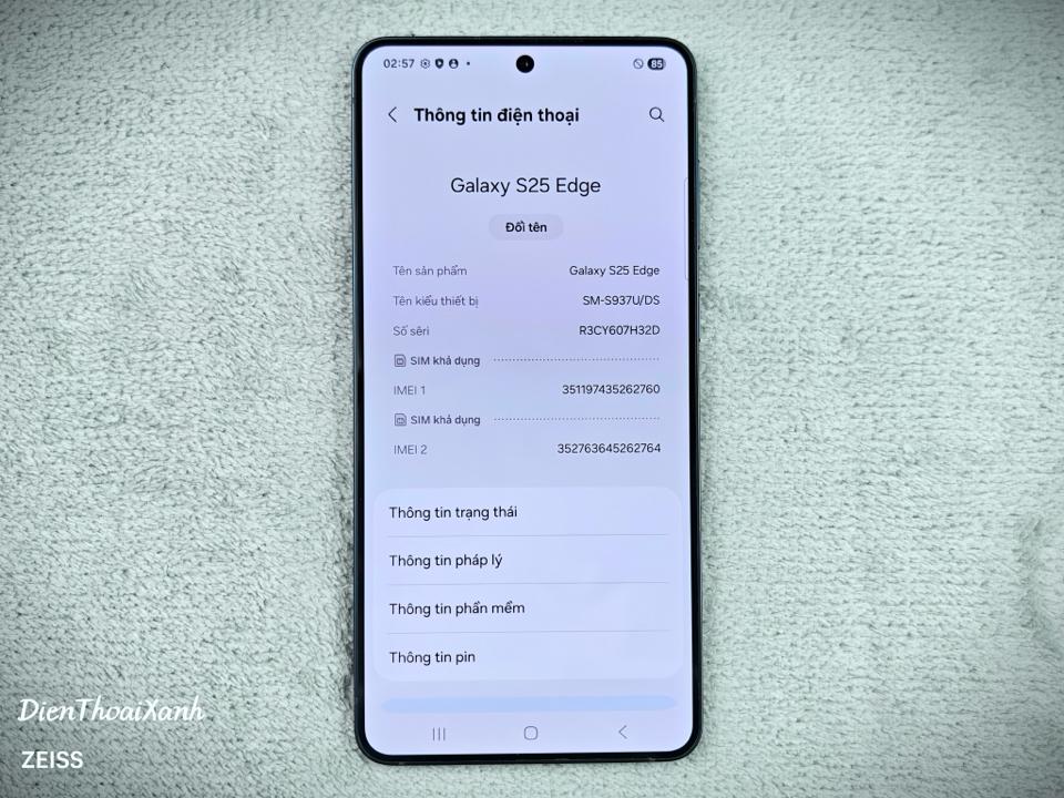 Samsung Galaxy S25 edge 12/256G - 62760-duoc-ban-tai-Điện Thoại Xanh