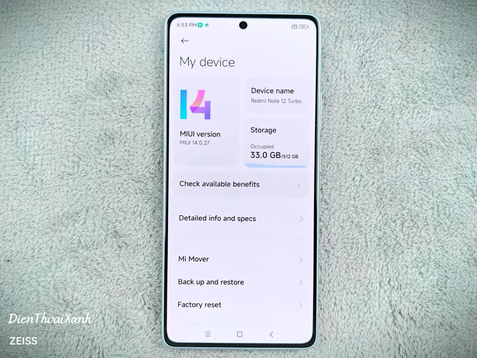 Redmi Note 12 Turbo 12/512G - 41747-duoc-ban-tai-Điện Thoại Xanh