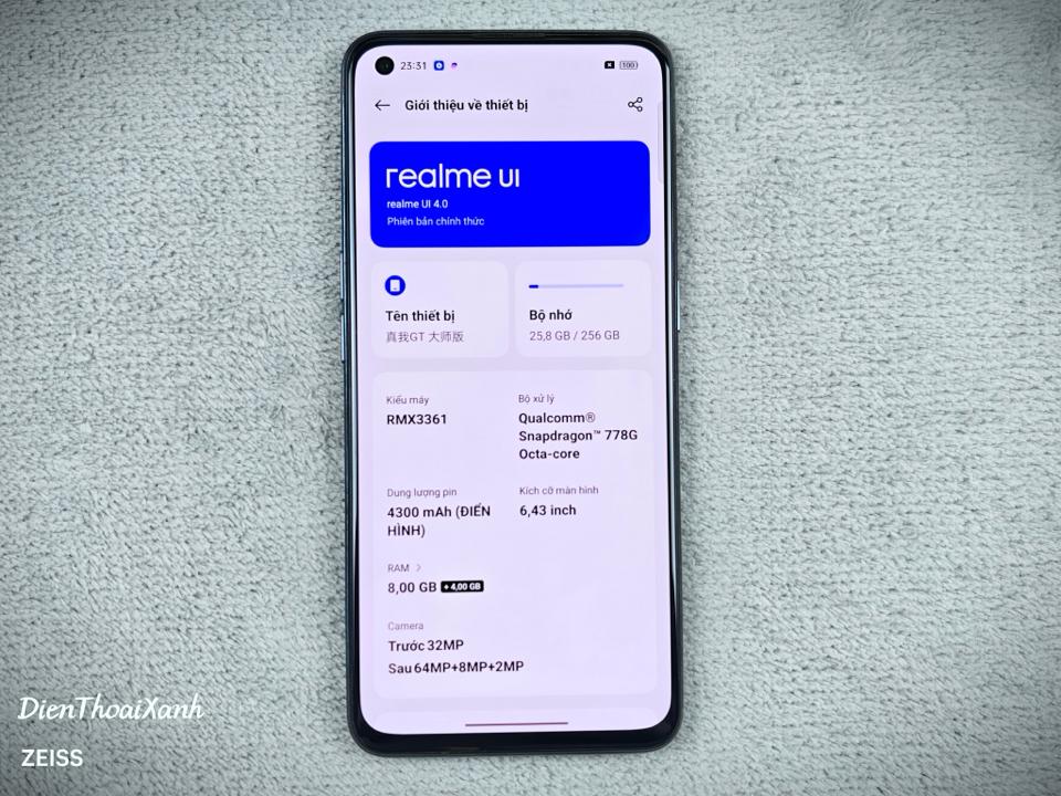 Realme GT Master Edition 8/256G - 90430-duoc-ban-tai-Điện Thoại Xanh