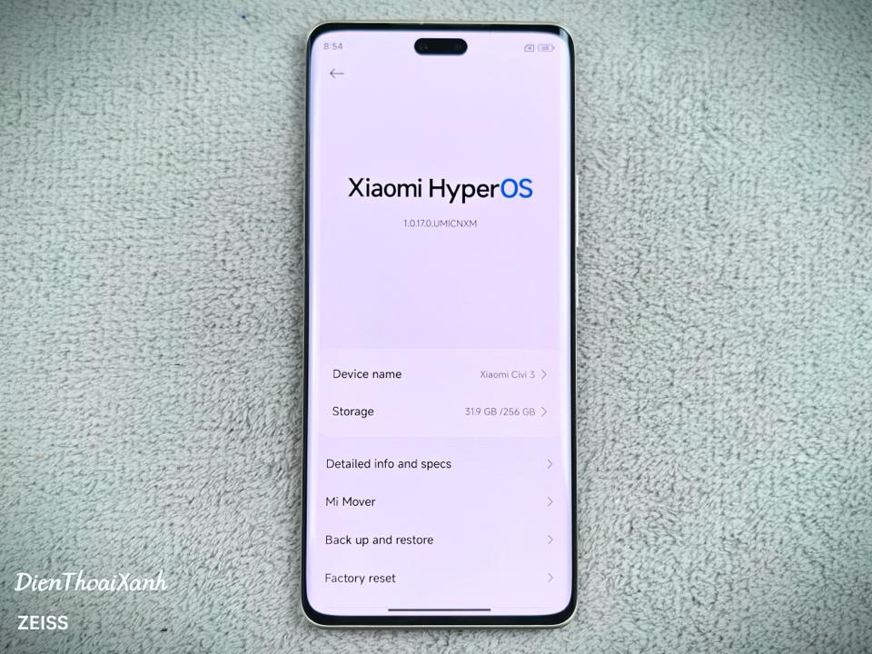 Xiaomi Civi 3 8/256G - 98787-duoc-ban-tai-Điện Thoại Xanh