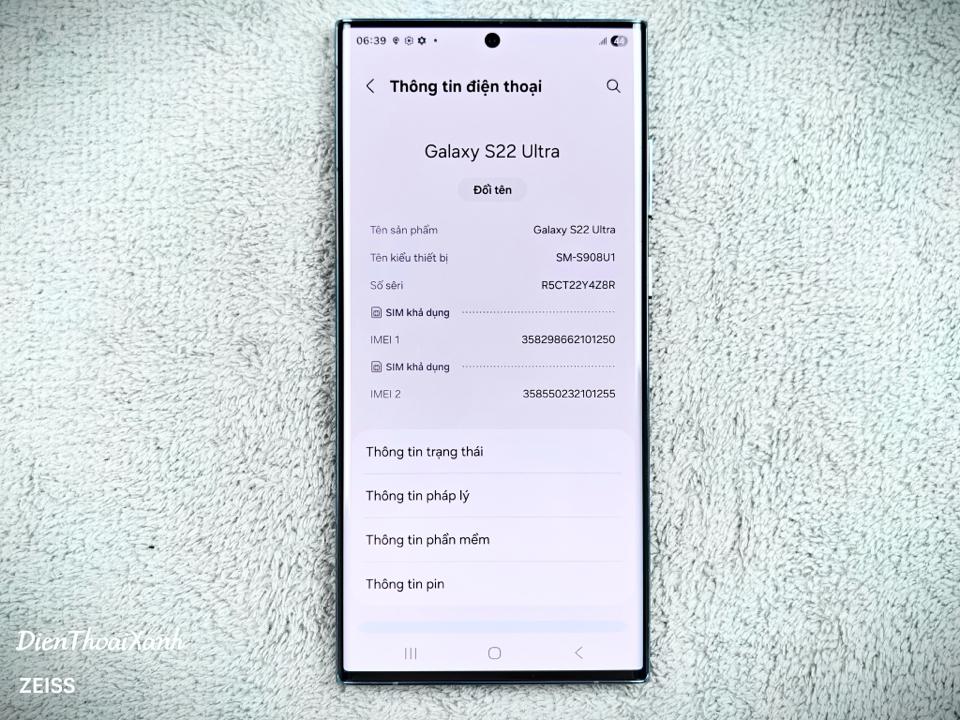 Samsung Galaxy S22 Ultra 12/256G - 01250-duoc-ban-tai-Điện Thoại Xanh
