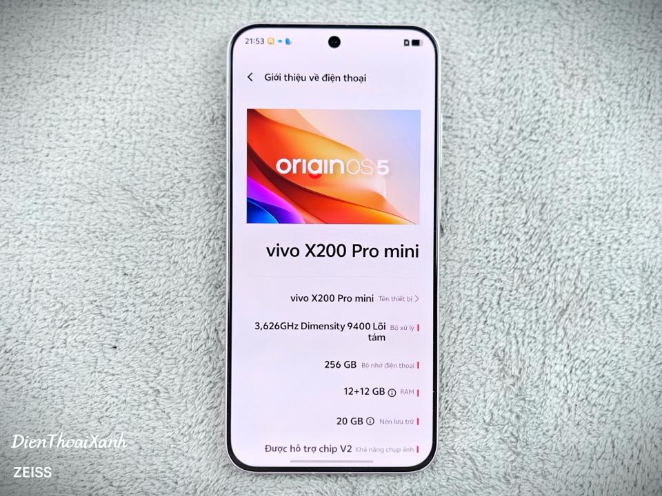 Vivo X200 Pro mini 12/256G - 54799-duoc-ban-tai-Điện Thoại Xanh