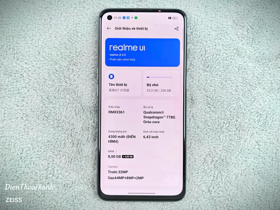 Realme GT Master 8/256G - 64579-duoc-ban-tai-Điện Thoại Xanh