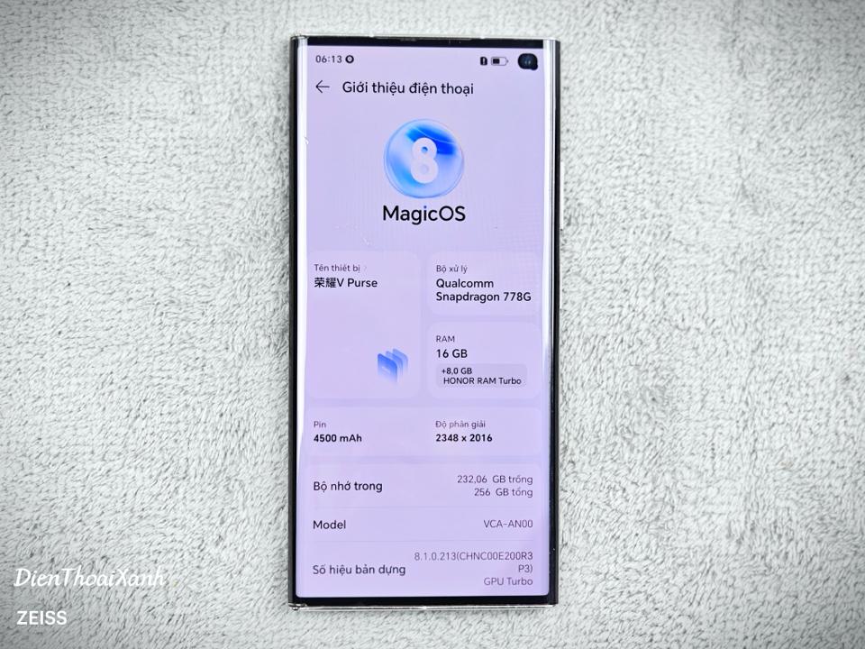 Honor V Purse 16/256G - 68161-duoc-ban-tai-Điện Thoại Xanh