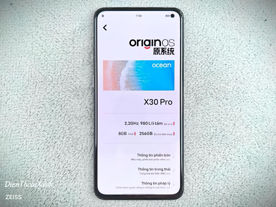 Vivo X30 Pro 8/256G - 87659-duoc-ban-tai-Điện Thoại Xanh