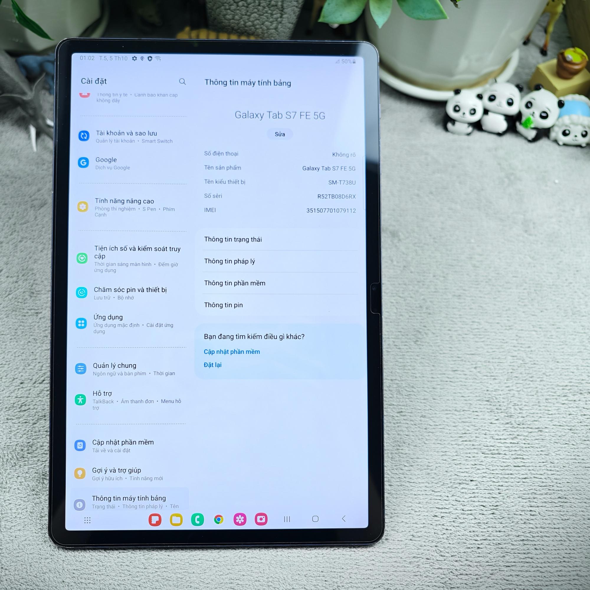 Samsung Galaxy Tab S7 FE 64G LTE - 79112-duoc-ban-tai-Điện Thoại Xanh