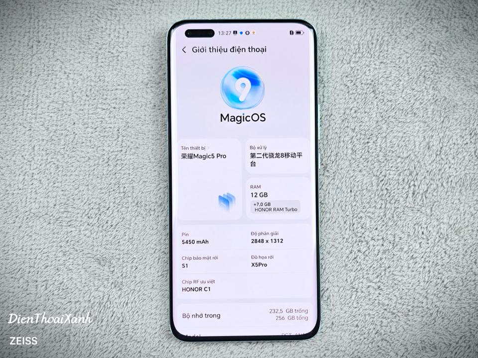 Honor Magic 5 Pro 12/256G - 92303-duoc-ban-tai-Điện Thoại Xanh