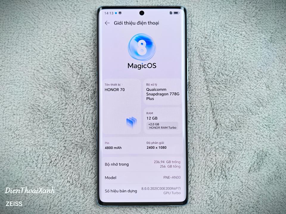 Honor 70 12/256G - 44285-duoc-ban-tai-Điện Thoại Xanh