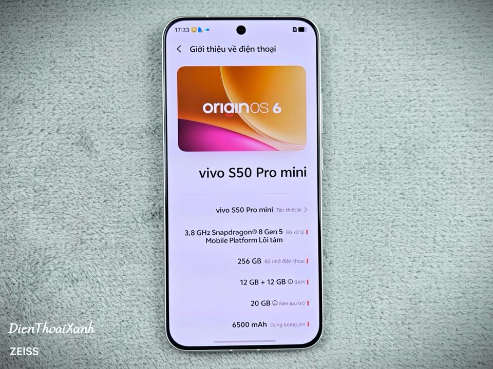 Vivo S50 Pro mini 12/256G - 67412/44193/49873-duoc-ban-tai-Điện Thoại Xanh