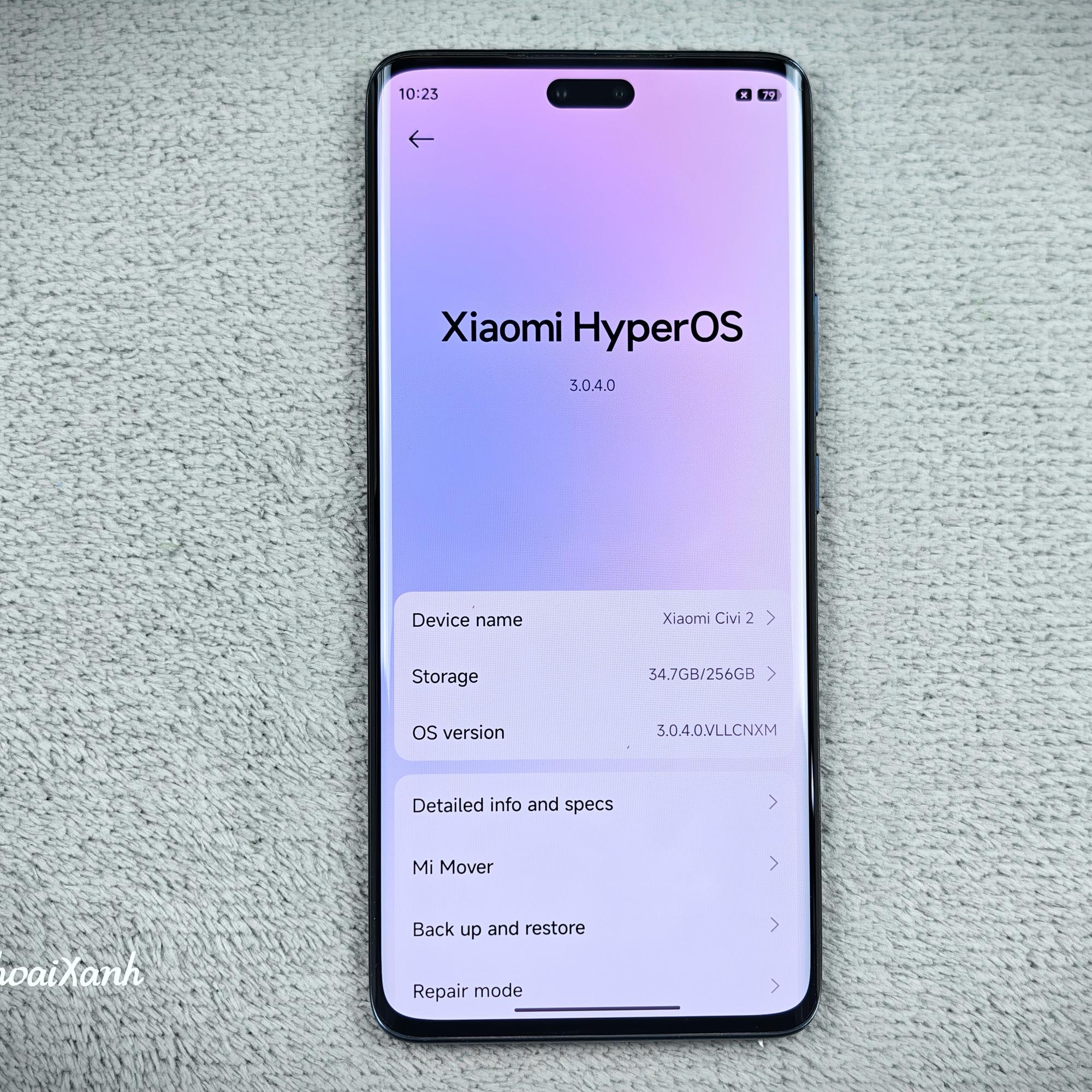 Xiaomi Civi 2 8/256G - 43963-duoc-ban-tai-Điện Thoại Xanh