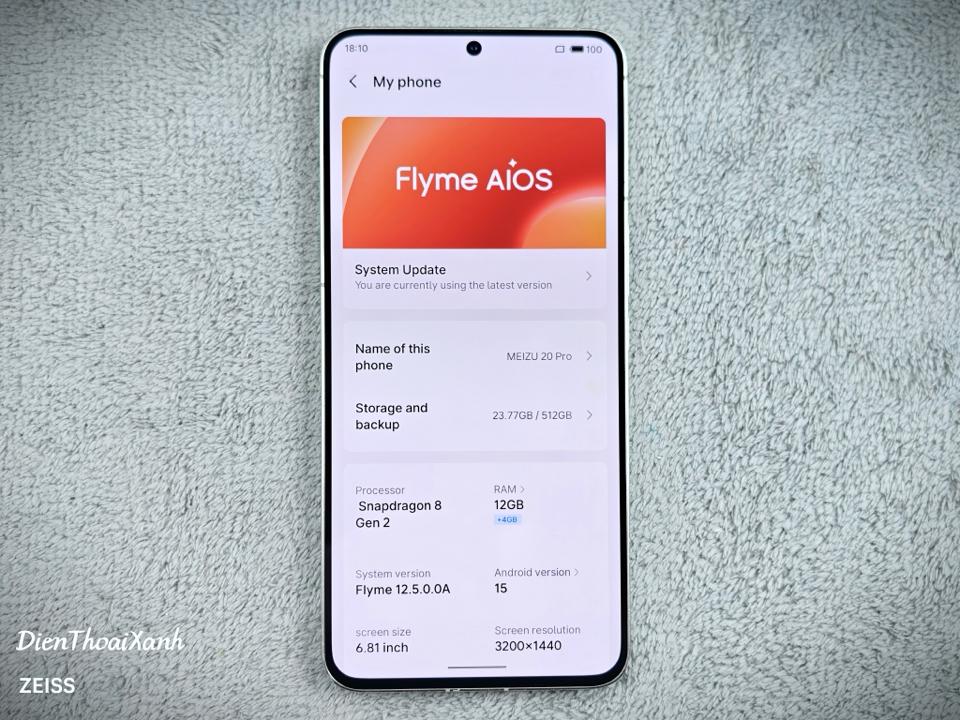 Meizu 20 Pro 12/512G - 05035-duoc-ban-tai-Điện Thoại Xanh
