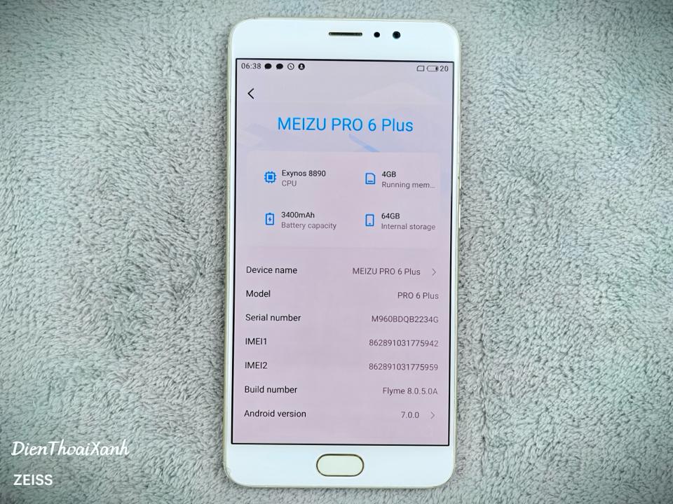 Meizu Pro 6 Pro+ 4/64G - 75942-duoc-ban-tai-Điện Thoại Xanh